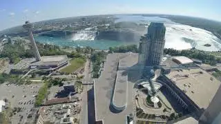 View from Hilton Niagara Falls/Fallsview Hotel 48th floor