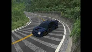Richard Burns Rally. Akagi Mountain &ndash; мой личный рекорд &ndash; 2:45,49
