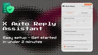 Boost Your Twitter Replies with AI! | X Auto Reply Assistant &ndash; Human-Like Tweets in Seconds