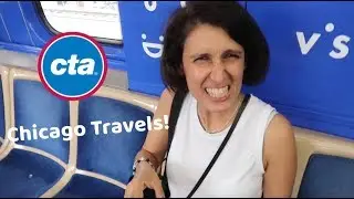 Taking Public Transport for the FIRST TIME | Chicago Travels