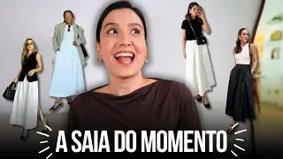 COMO USAR A SAIA DO MOMENTO