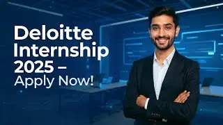 Deloitte India DEI Internship 2025 💡 | Banglore  | 3.5 Months | No Experience Needed for Freshers!
