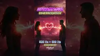 Powerful Love Manifestation Frequency | Heart Chakra Activation | 528Hz + 639Hz | Relationship Heal