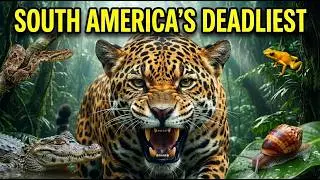 10 Deadliest Animals in South America | Dangerous Wildlife Beyond the Amazon