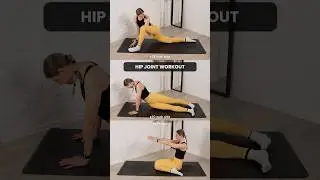 HIP JOINT WORKOUT #yoga #pilates #hipsmobility #hipsworkout #athomeworkout #homeworkout #hips #fit