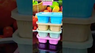 4 in 1 colorful multipurpose storage box #meesho