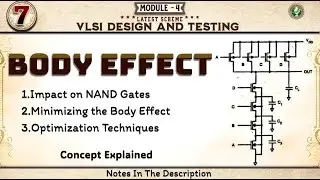 7 Body Effect Explained Module 4 6th Sem VLSI Design & Testing ECE VTU