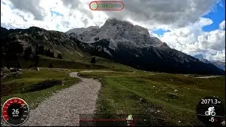 20 minute Scenic Bike Trail Indoor Cycling South Tyrol Garmin 4K Video