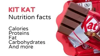 KitKat nutrition facts - calories, protein, fats, carbs, fiber and more.