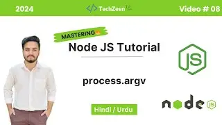 Node JS Tutorial #08 : Take Command Line Input & process.argv in Node JS