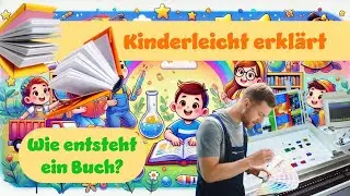 Wie Entsteht Ein Buch? Kinderleicht erkl&auml;rt! #erkl&auml;rung #knowledge #Buch #kinder