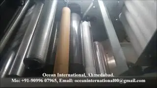 High Speed Stretch Film Rewinding Machine