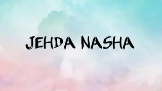 JEHDA NASHA Lyrics l An Action Hero #jehda nasha lyrics #yohini