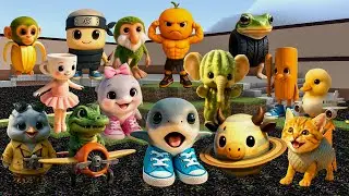 Los Tralaleritos Dicen Tralala All Baby Italian Brainrot Animals in Minecraft PE