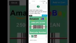 Get UPC EAN Codes for Amazon eBay ETSY (2023 Tutorial)