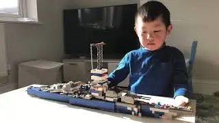 Lego Bismarck Battleship