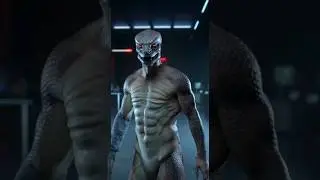 Scientist की एक गलती&hellip; और इंसान बना Lizard 🦎🔥 #shortsfeed #viral #viralvideos #ai #shorts #viralshort