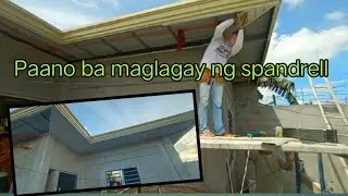 PAANO MAGLAGAY AT MAG LAY OUT NG SPANDRELL(Day 1 )