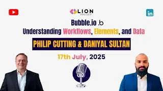 No-Code, Real Logic: Mastering Workflows, Elements & Data in Bubble.io (Live Workshop)