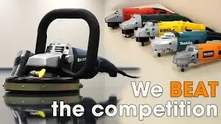 Blastrac Hand Grinder Comparison
