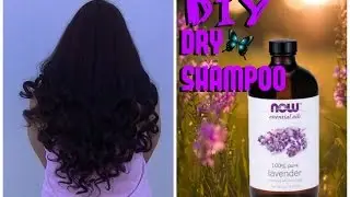 DIY DRY LAVENDER SHAMPOO for HAIR GROWTH & VOLUME !
