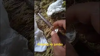 Natural Kinyang air jumbo #cleanquartz #batupermata