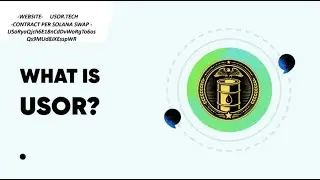 The U S  Oil Reserve, tokenized as USOR Crypto Currency 