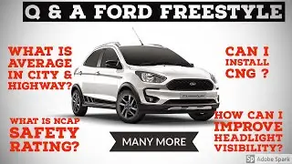 Ford Freestyle Q&A - Get answer of all your questions regarding ford freestyle?