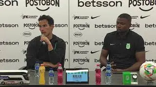 Rueda de prensa de Nacional tras su partido con América