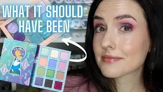 BYOP with Me ColourPop Alice in Wonderland Palette Redesign | Design Process, Swatches + 2 Looks!