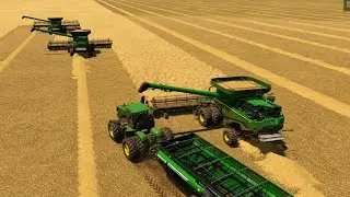 Prairie Farm Michigan #29 | Time Lapse | Farming Simulator 22 | FS 22 | Harvest