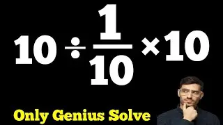 Can You Beat This Math Puzzle? BODMAS Trap Question | Genius Only