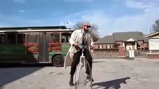 Taking A Spin On The Boneshaker Bicycle