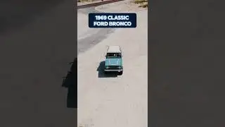 Vintage 1969 Ford Bronco! #ford #classic #classiccars #vintagecars #shorts