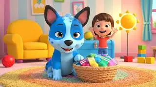 Bluey Lost Her Favorite Sock AV1 | Kids Song Fun | Nursery Rhymes