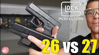 Glock 26 против Glock 27 (РЕШЕНИЯ: 9-мм Glock против 40 S&W Glock)