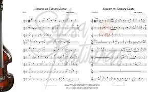 AMAME A CAMARA LENTA (CANO ESTREMERA) Sheet Music for Orchestra (SALSA PARTITURAS)