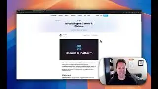 Cosmic AI Platform Tour: Let's build a DoorDash clone!