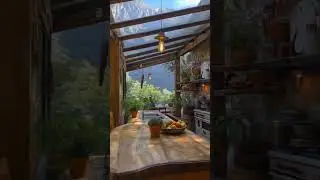 My Dream Mountain View Kitchen. #relaxing #countrybeauty #home #garden #nature
