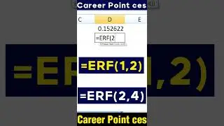 ERF #Excel #MSExcel #ERF #Careerpointces #viral #viralvideo #ERF #ExcelTutorial #dataentry #ERF