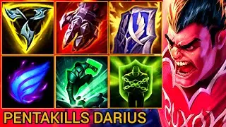 Darius Gets A Pentakills In Easiest Way - China Wild Rift Highlights By Tiarty