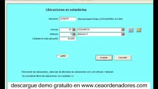 gesti&oacute;n almac&eacute;n software libre