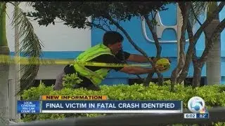 All identities known of victims in Riviera Beach vehicle accident on Blue Heron Boulevard Saturday m
