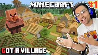 Villagers hate me 😭 || MINECRAFT SURVIVAL #1 || &lrm;@Target siblings Gamerz&nbsp;
