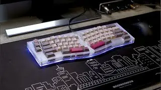 Switch Couture Acrylic Alice with Alpacas (lubed with 205g0 and filmed) - Typing Sound Test