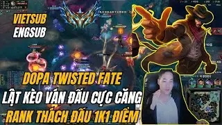 Dopa Twisted Fate vs Syndra MID - Lật K&egrave;o V&aacute;n Đấu Cực Căng Tại Rank Th&aacute;ch Đấu 1k1 Điểm!