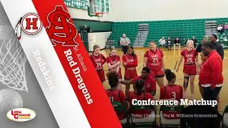 HURRICANE REDSKINS VS. ST. ALBANS RED DRAGONS | WV GIRLS BASKETBALL