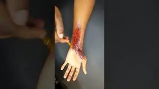 How to do Grazes SFX makeup beginner tutorial
