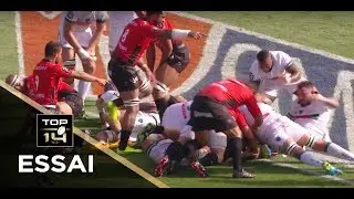 TOP 14 - Essai Marcel VAN DER MERWE (RCT) - Toulon - Pau - J1 - Saison 2017/2018