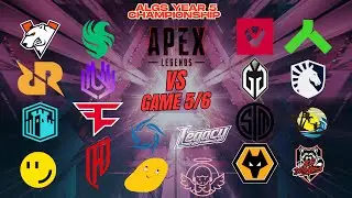 Falcons vs VP vs CTG vs FaZe Clan &ndash; Total Chaos 😱🔥| ALGS Year 5 | Apex Legends